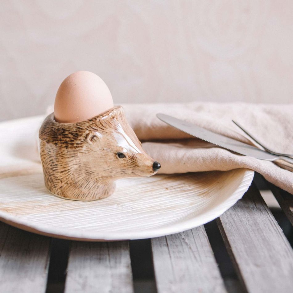 Hedgehog Face Egg Cup