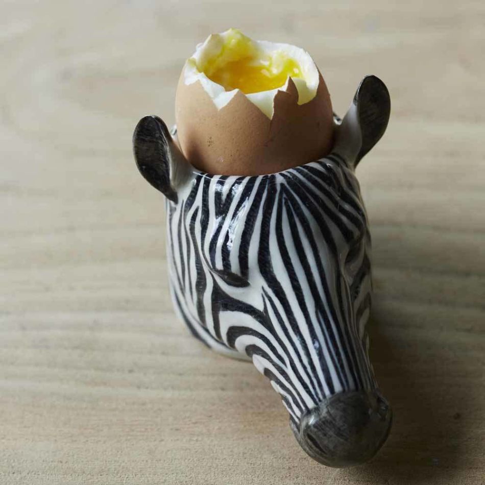Zebra Egg Cup