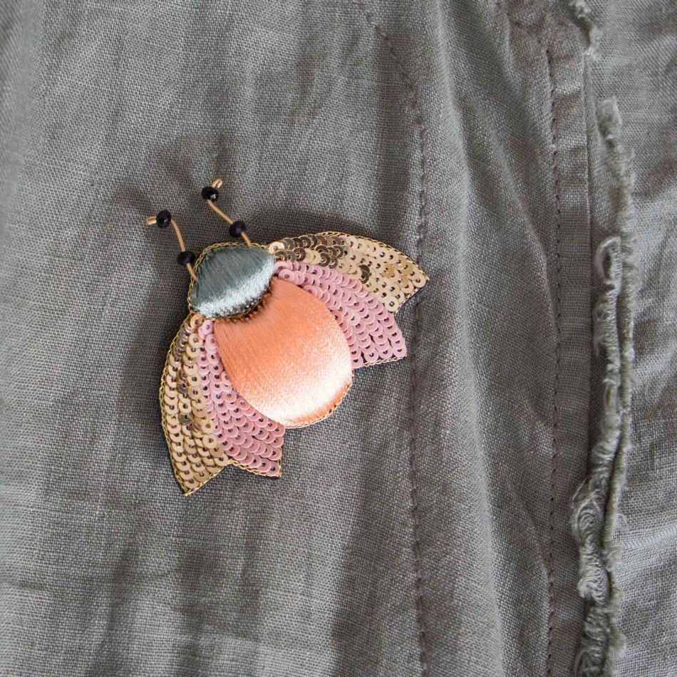 Mary Insect Brooch