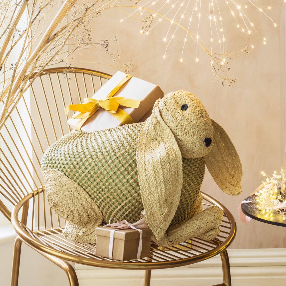 Belle the Bunny Woven Basket