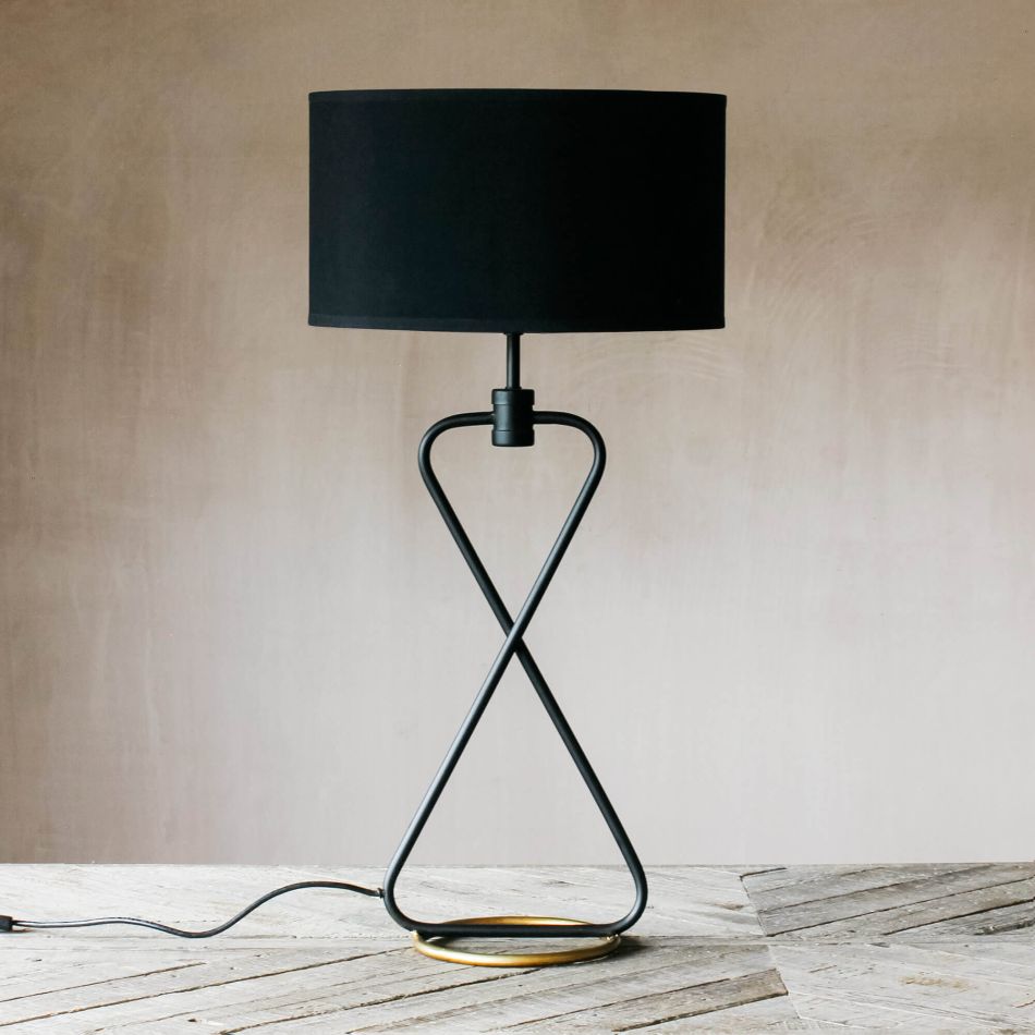 Laurent Black Table Lamp