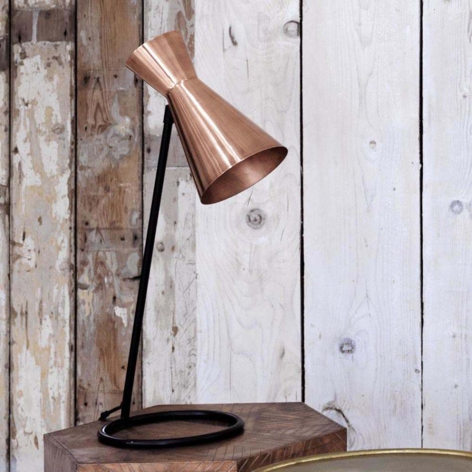 Angle Copper Desk Lamp