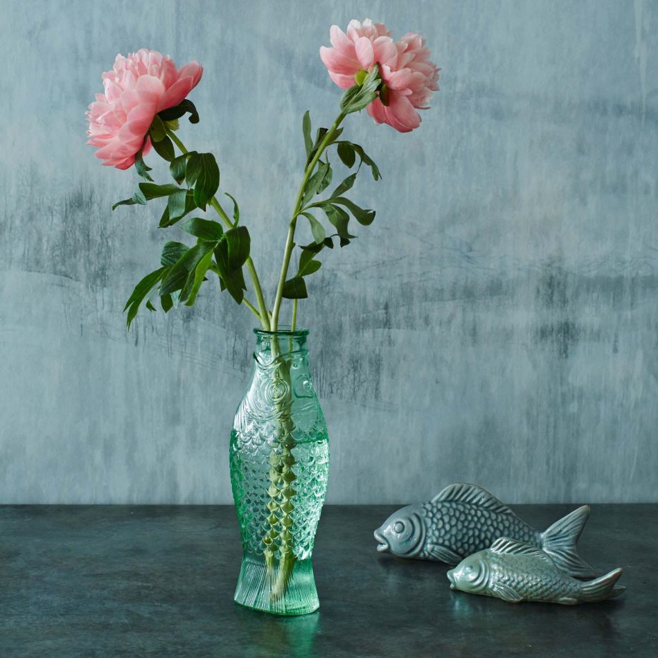 Fish Glass Bottle
