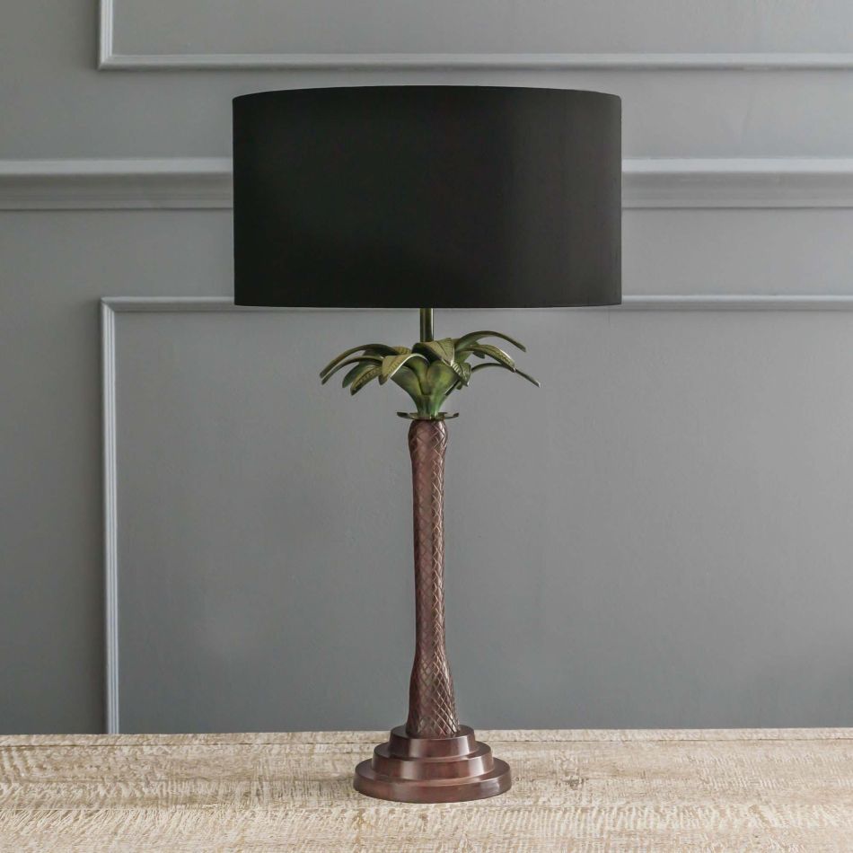 Tall Palm Tree Table Lamp