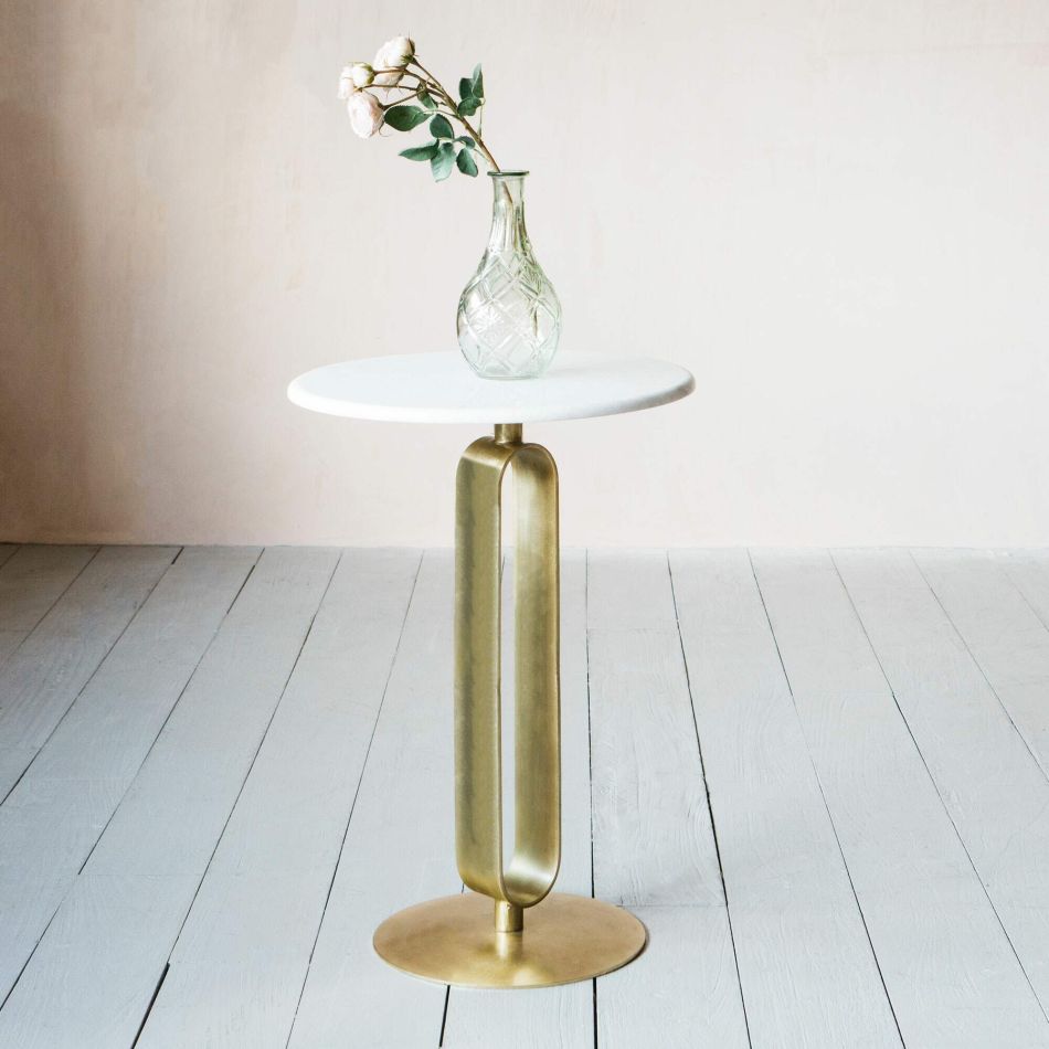 Braylin Marble Side Table