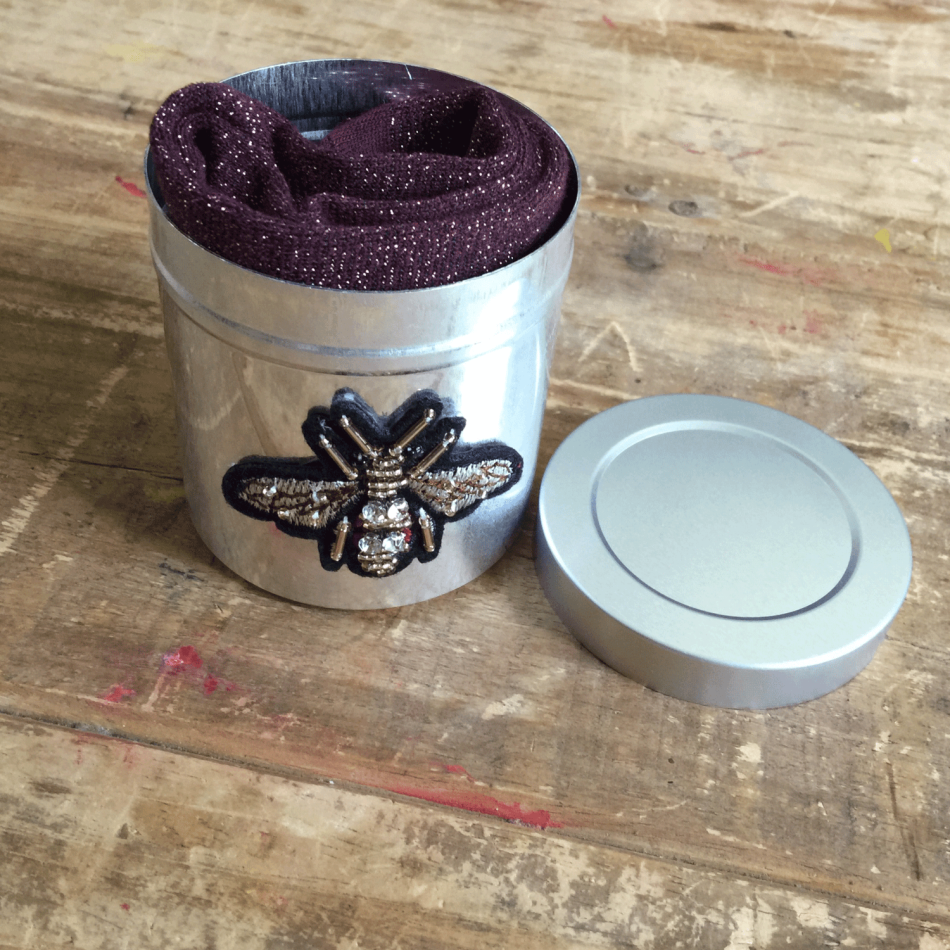 Tokyo Plum Socks in Insect Tin