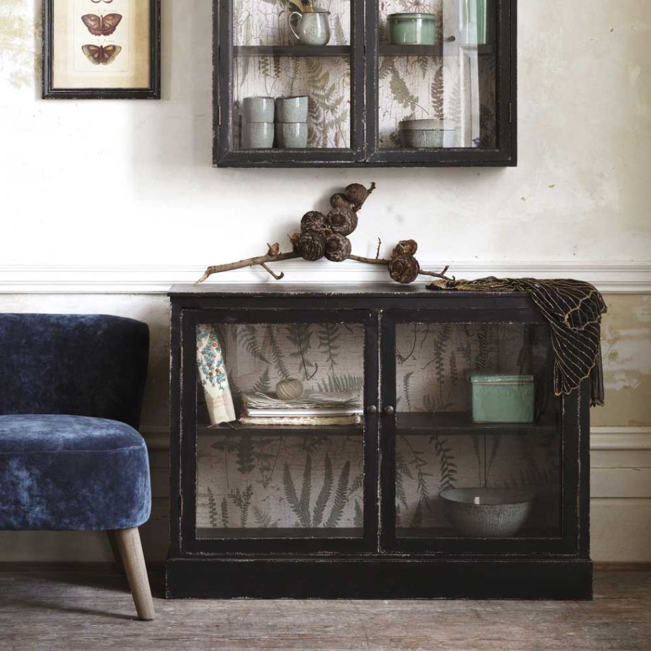 Glass Fronted Buffet Cabinet