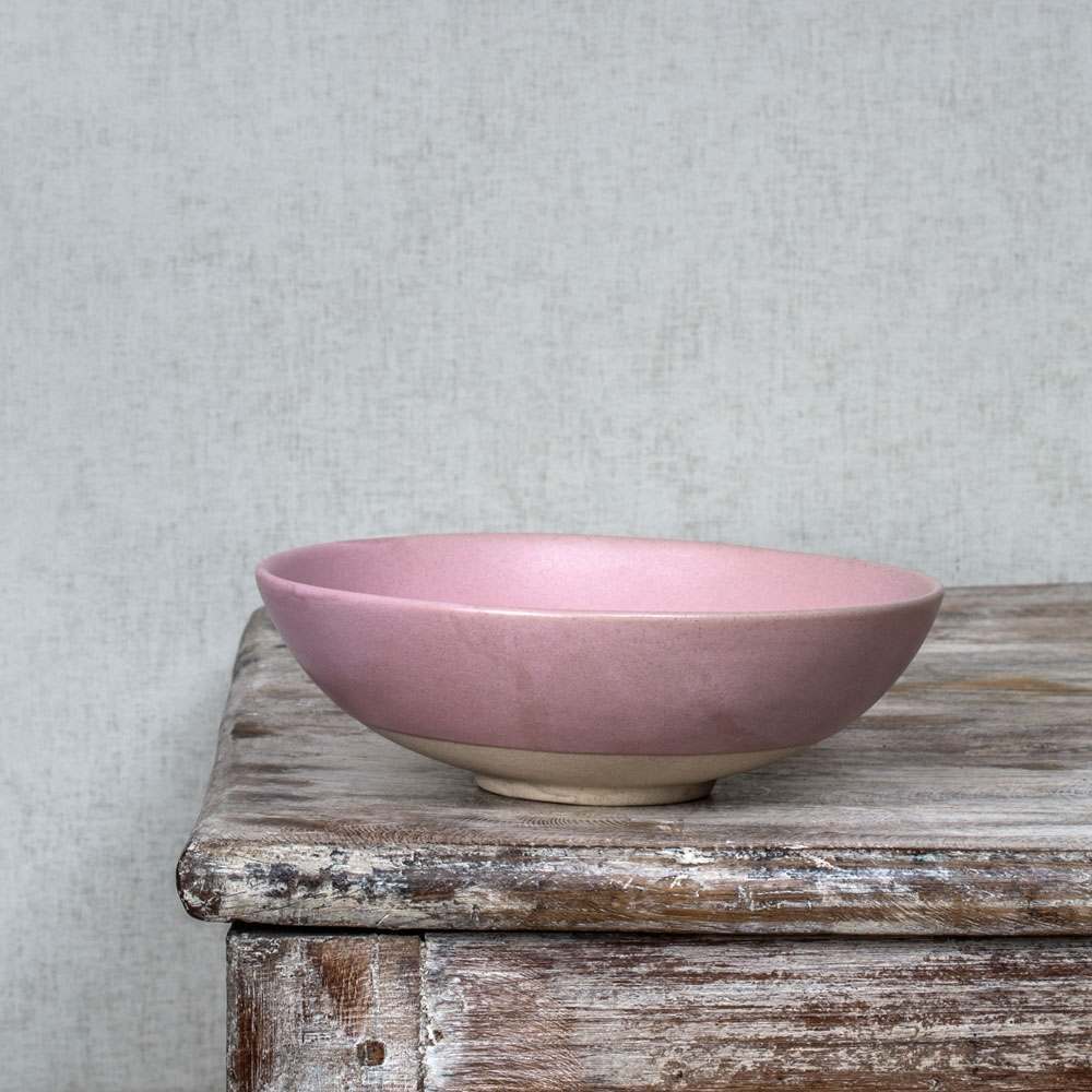 An image of Dusky Pink Organic Pasta Bowl