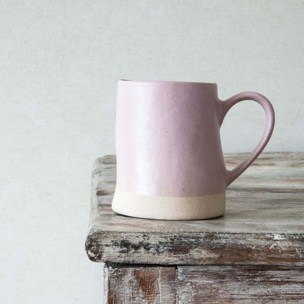 An image of Dusky Pink Organic Mug