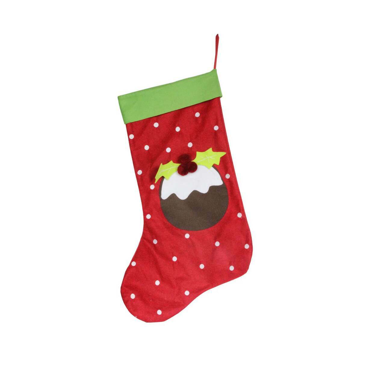 Read more about Graham and green christmas pudding stocking