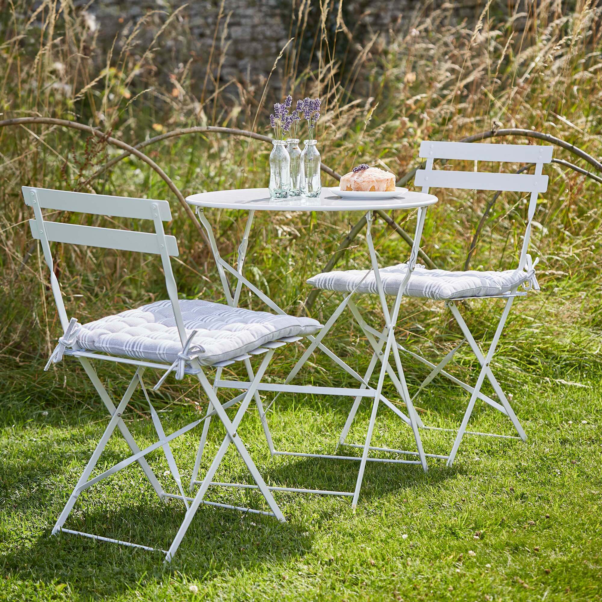 Read more about Graham and green chalk white bistro set