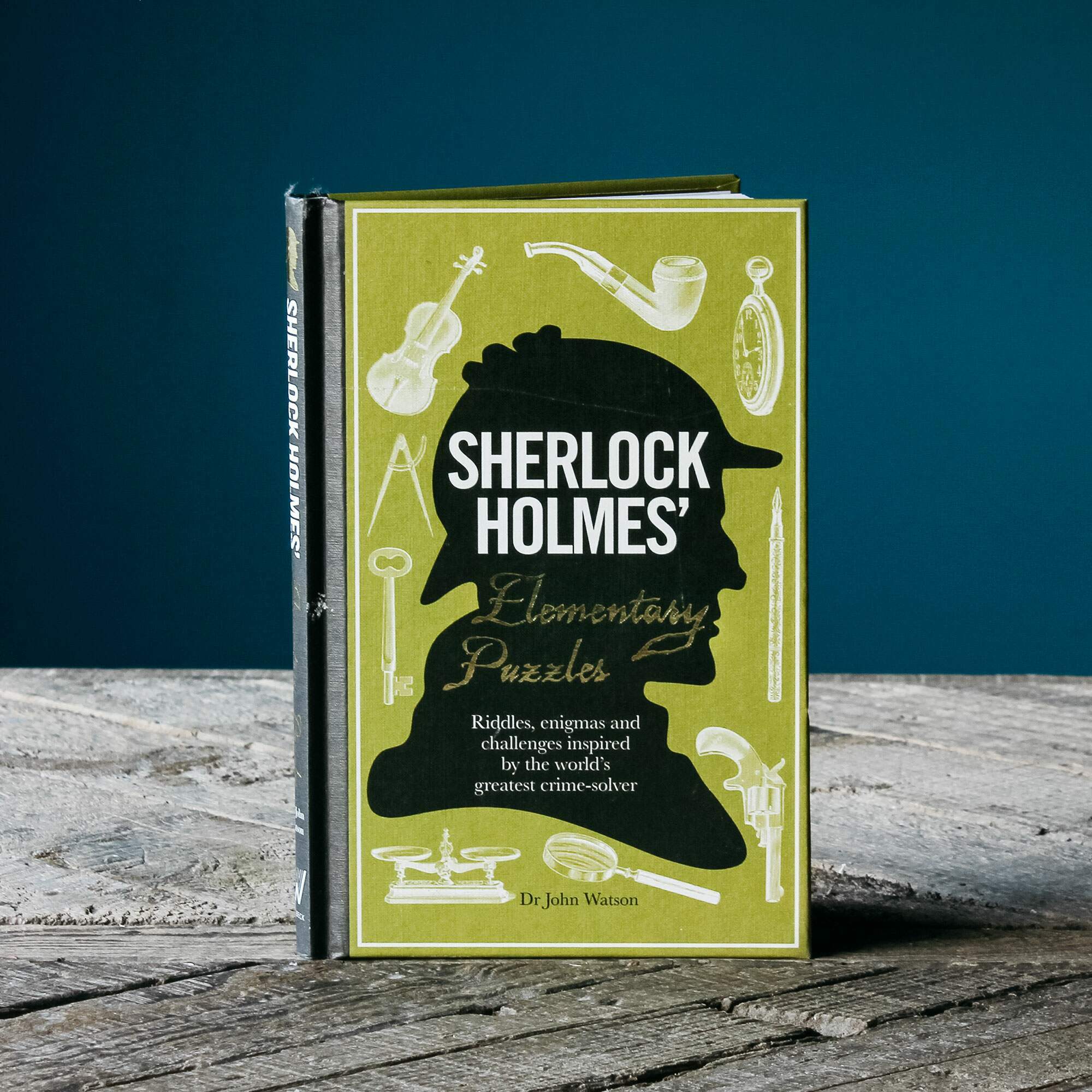 Photo of Graham and green sherlock holmes puzzle book