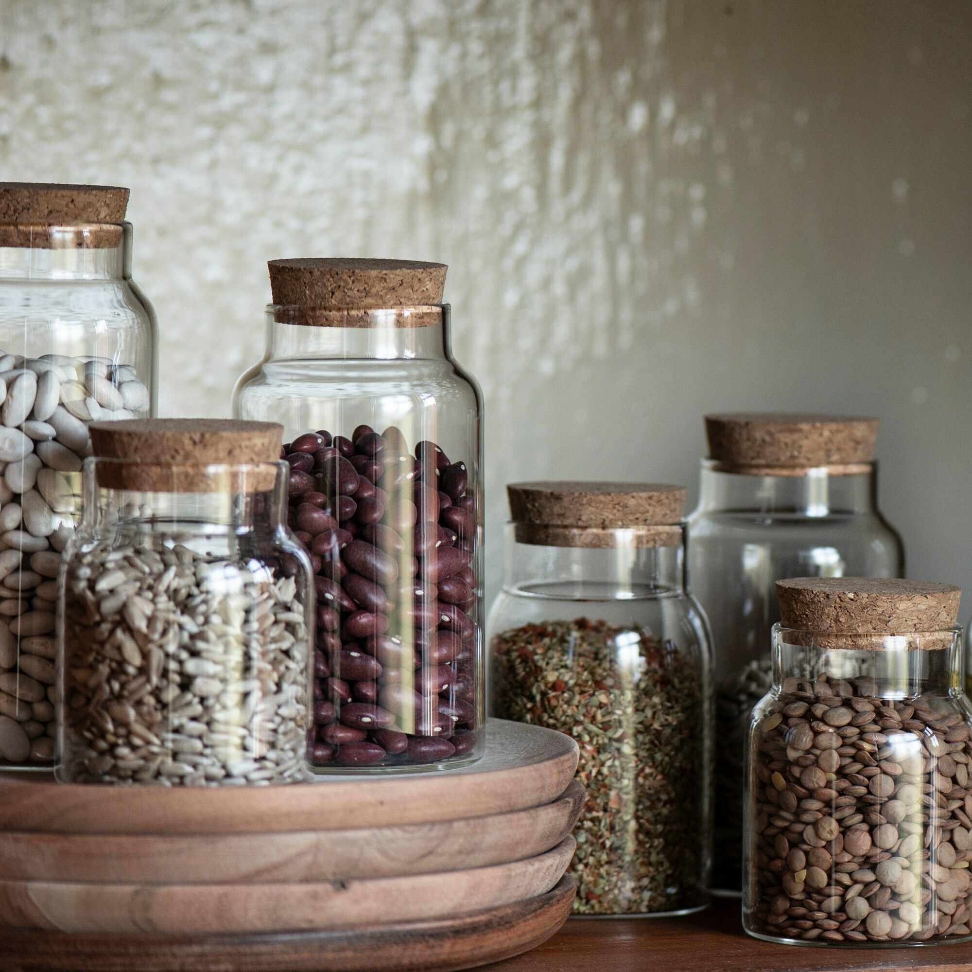 Read more about Graham and green medium cork lid glass storage jar