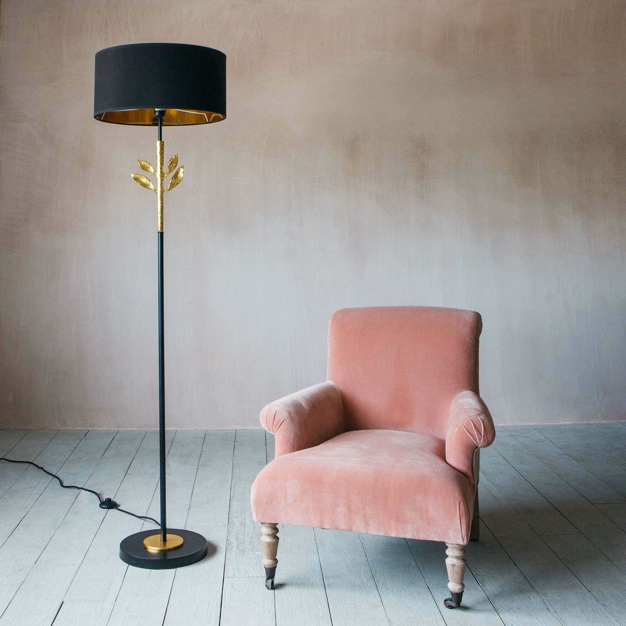 Read more about Graham and green genere gold floor lamp