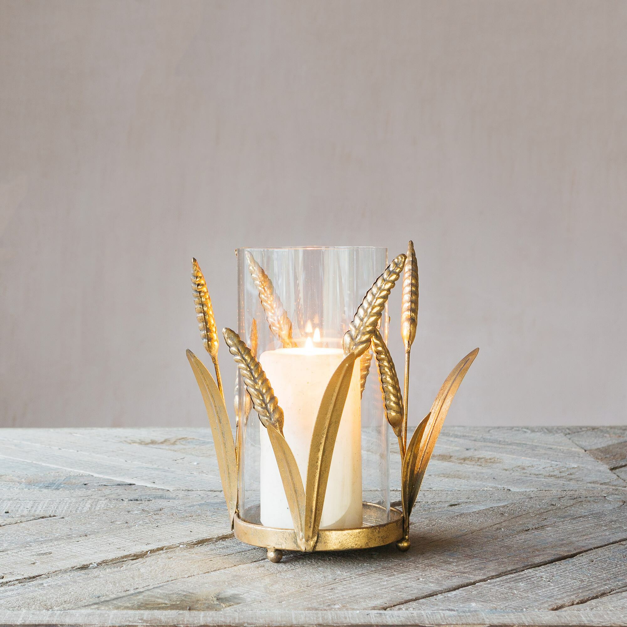 Photo of Graham and green gold leaf candle votive