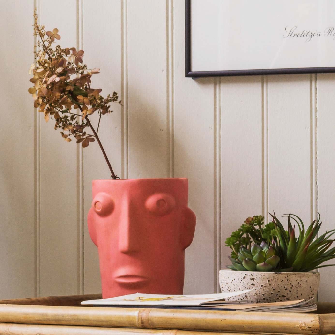 Read more about Graham and green amos pink face vase
