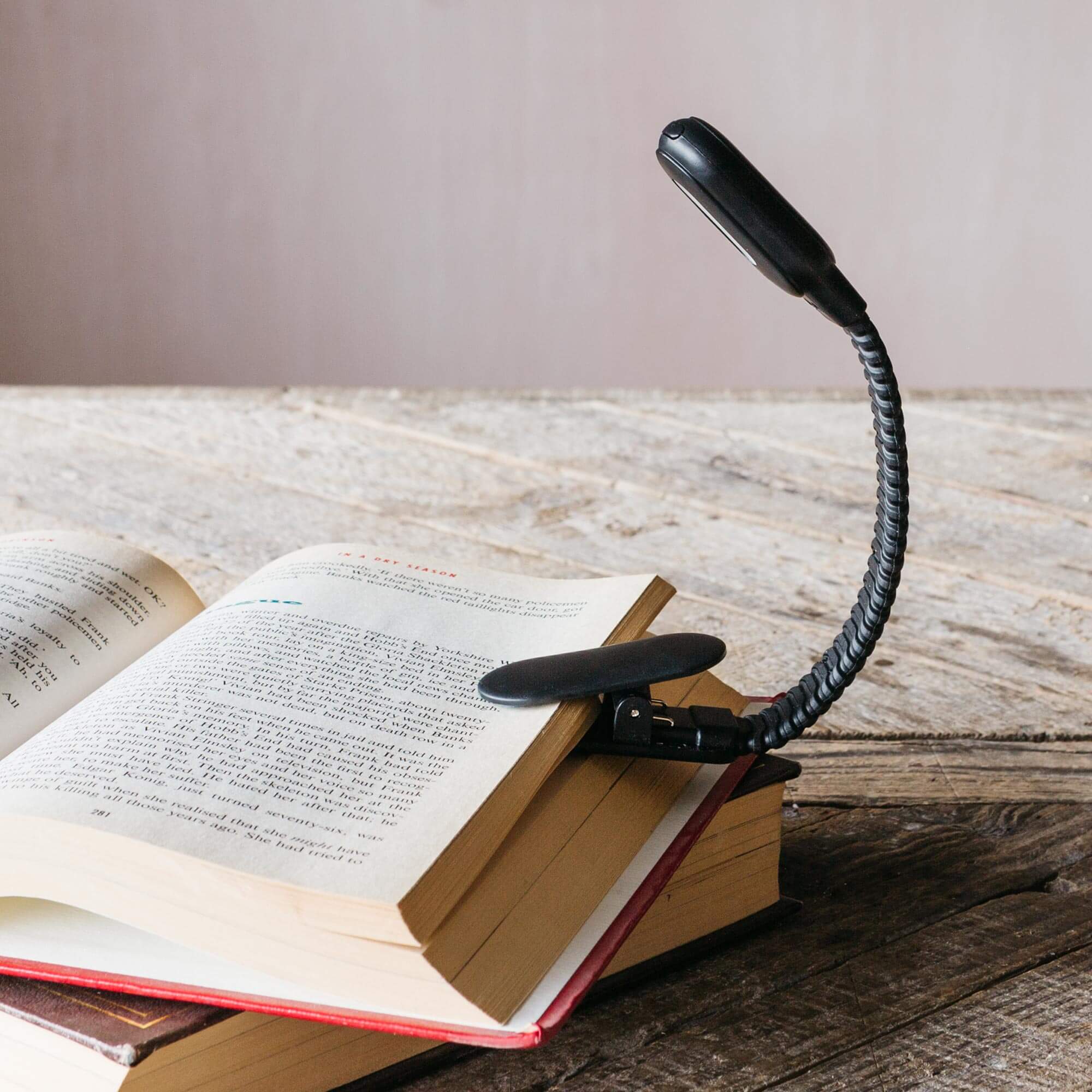 Read more about Graham and green rechargeable clip on book light