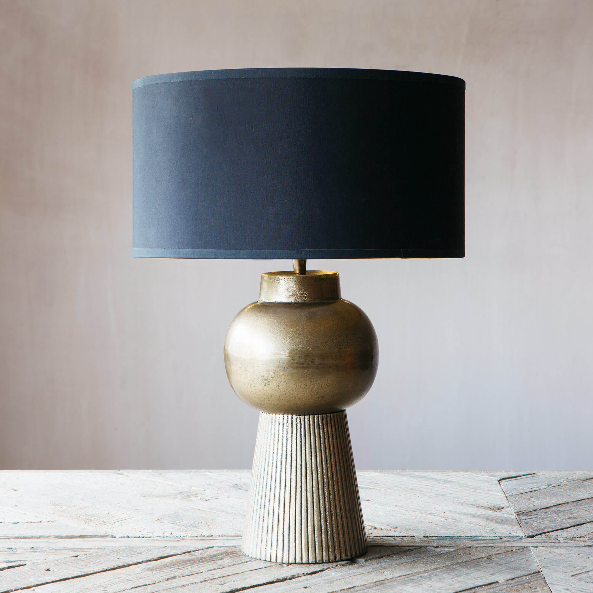 Read more about Graham and green small brika round bronze lamp