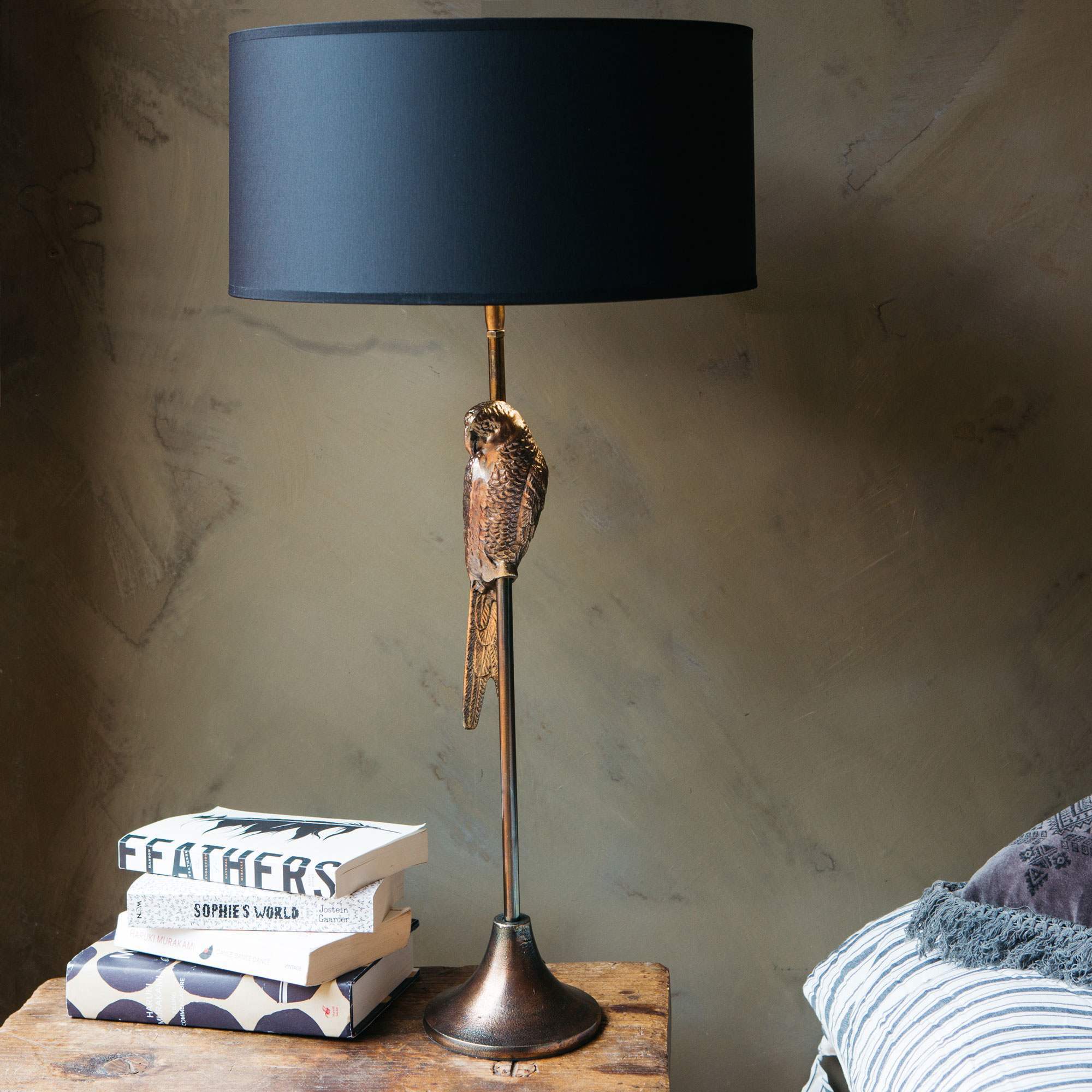 Read more about Graham and green perching parrot table lamp