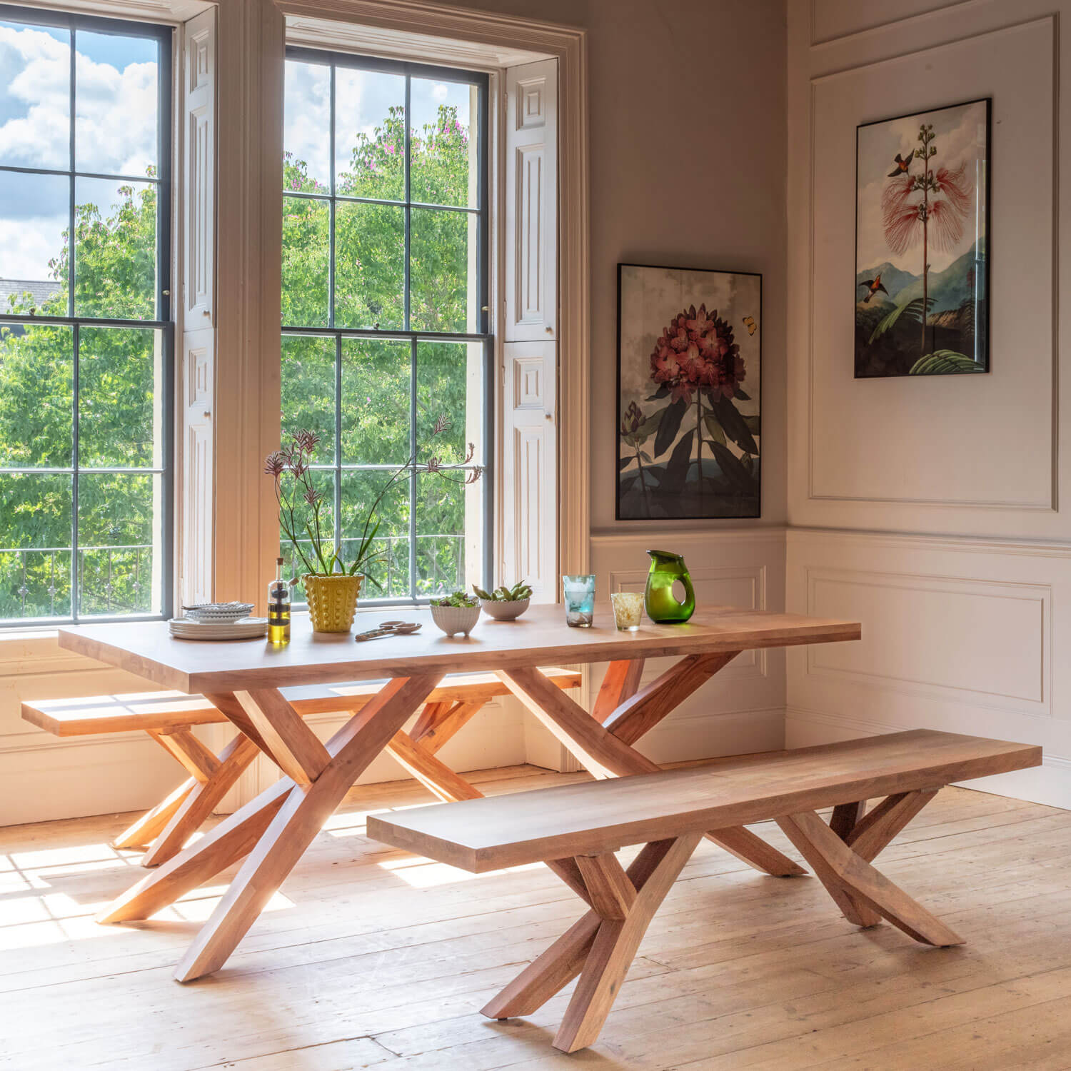 Read more about Graham and green simone six seater dining table
