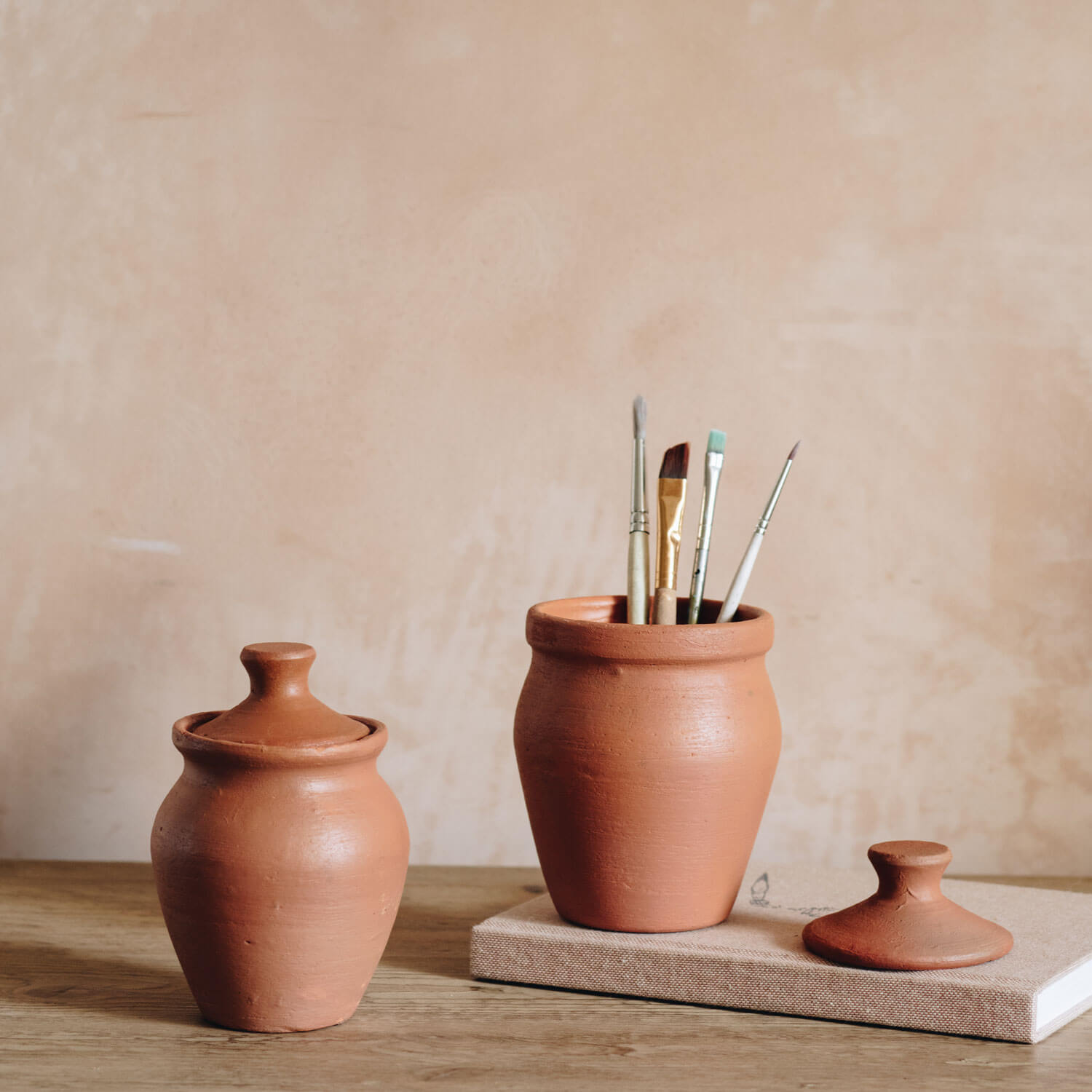 Photo of Graham and green small terracotta jar