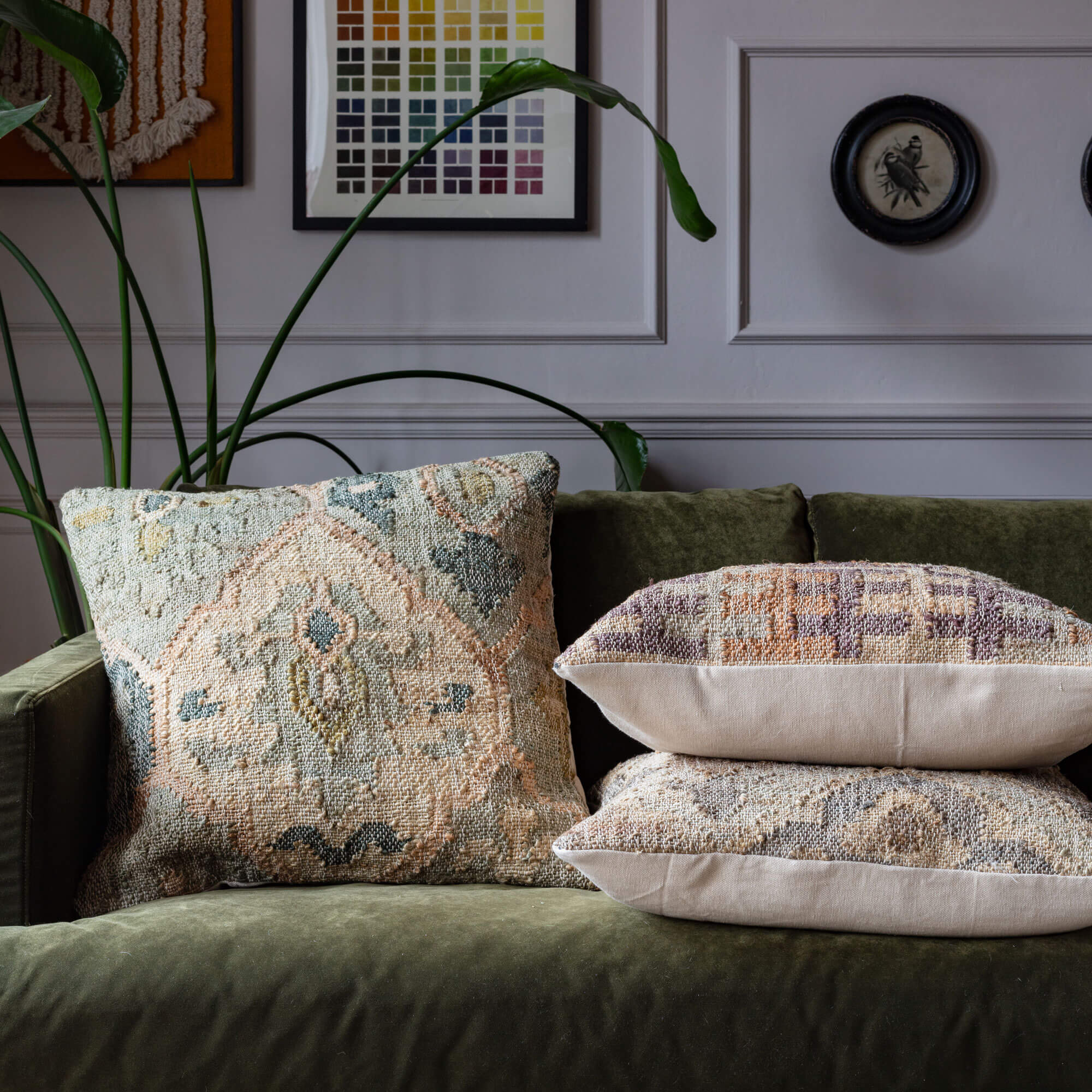 Read more about Graham and green bolu kilim cushion