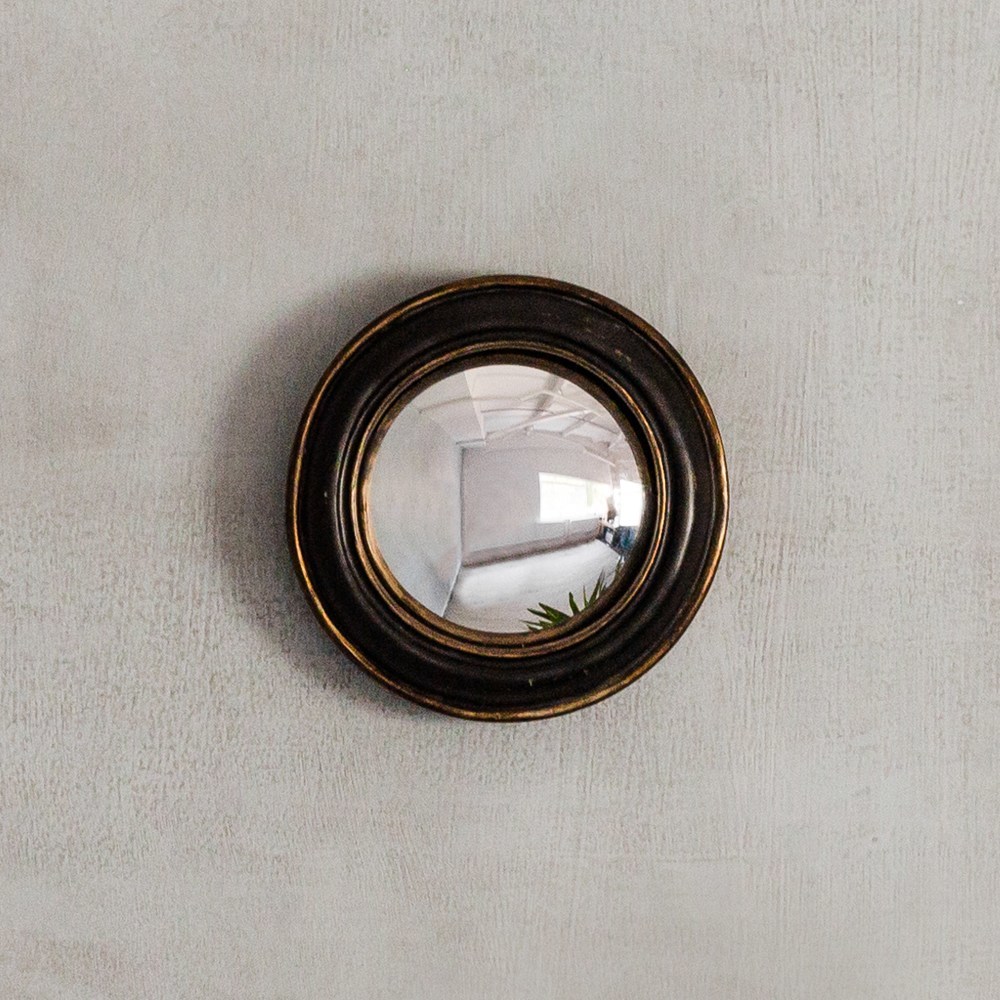 An image of Small Rounded Frame Convex Mirror