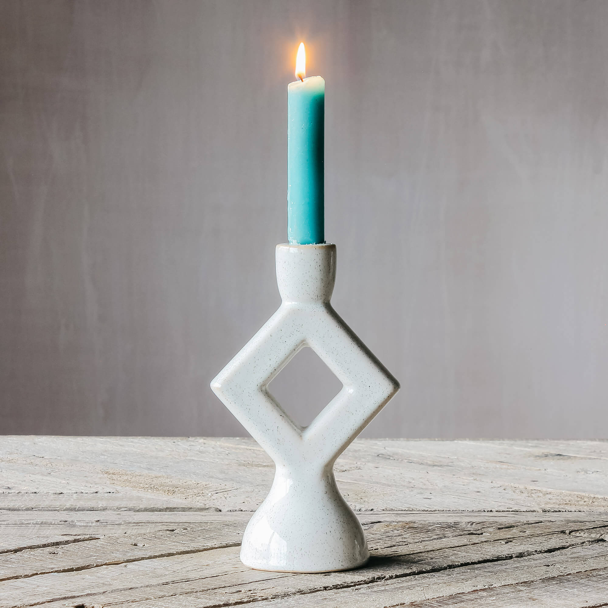 Read more about Graham and green cream diamond candle holder