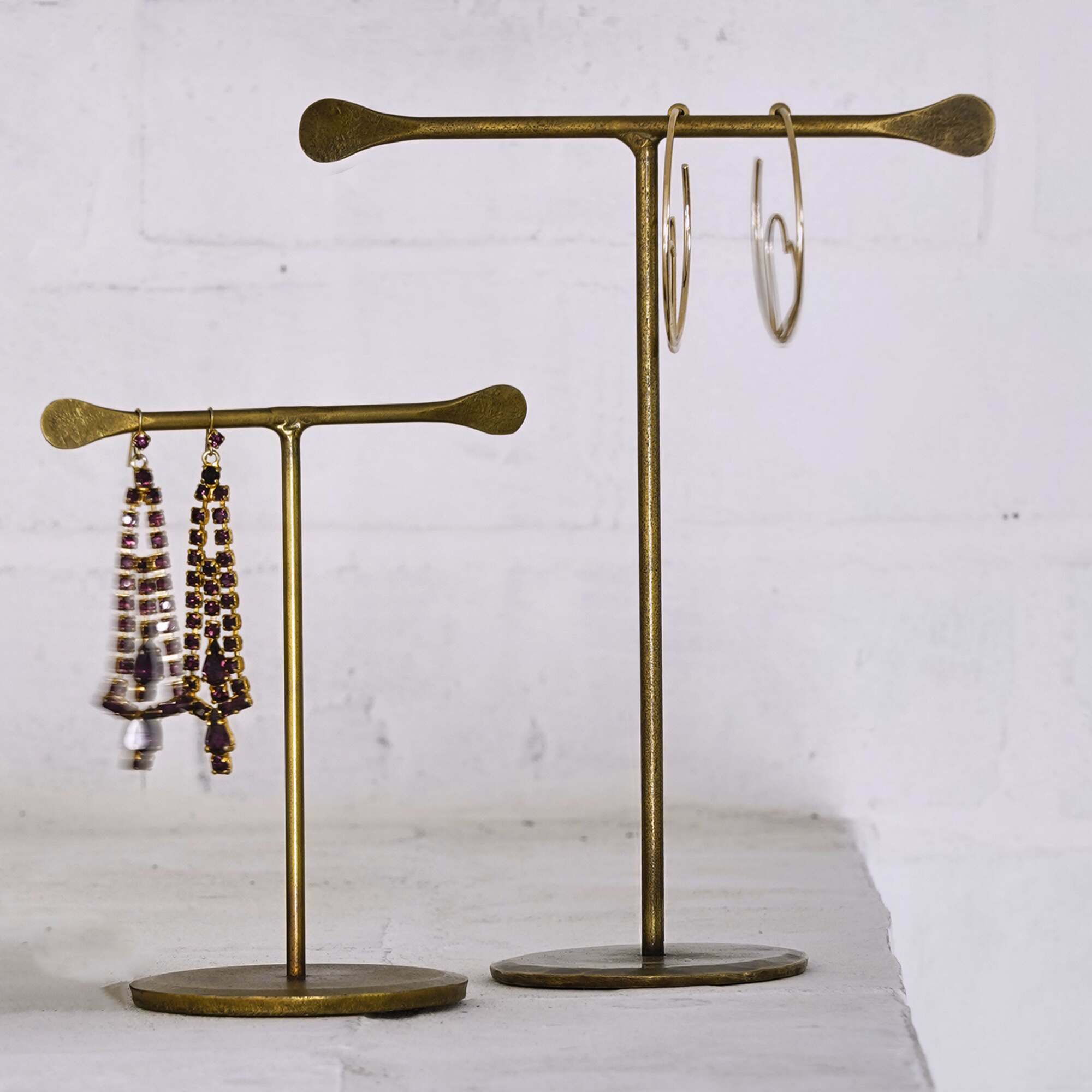 Photo of Graham and green tall gold jewellery stand