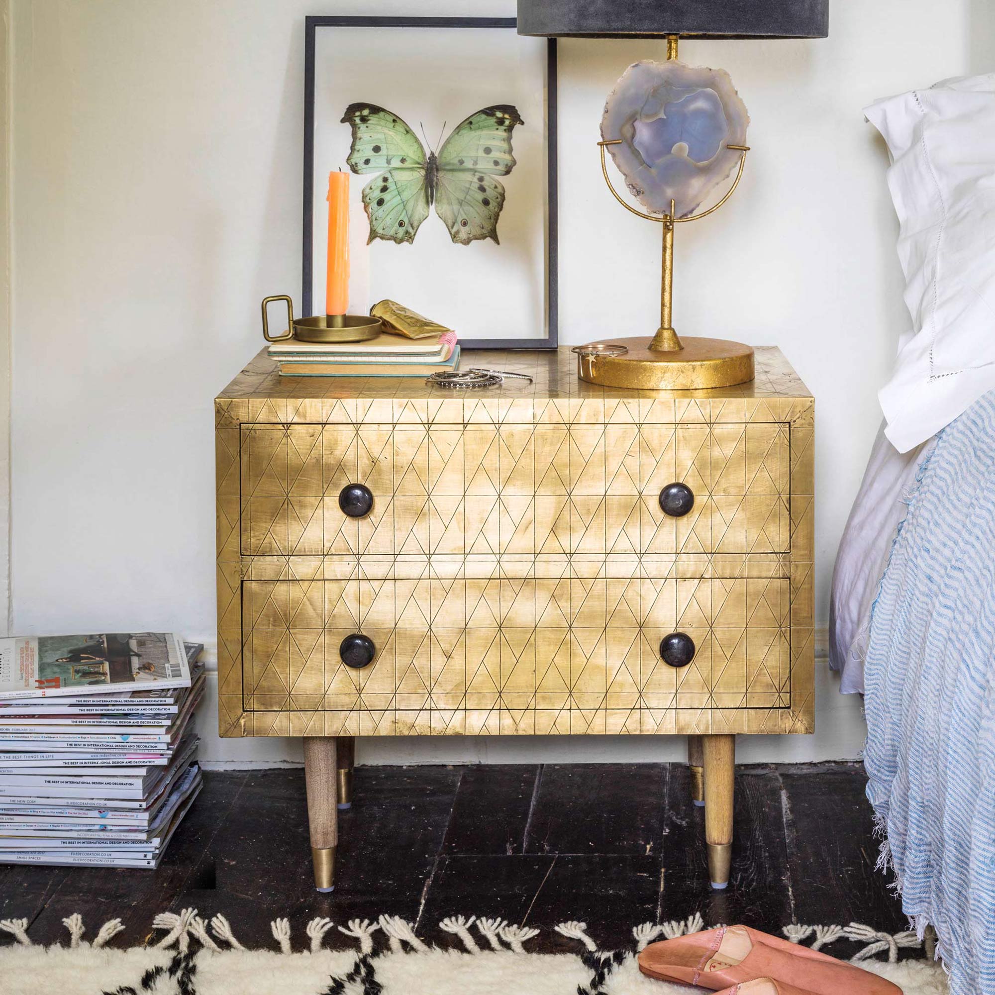 Photo of Graham and green zarina bedside table