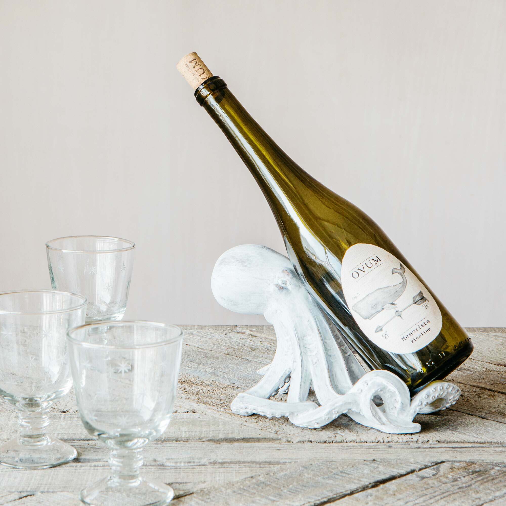 Photo of Graham and green white octopus wine holder