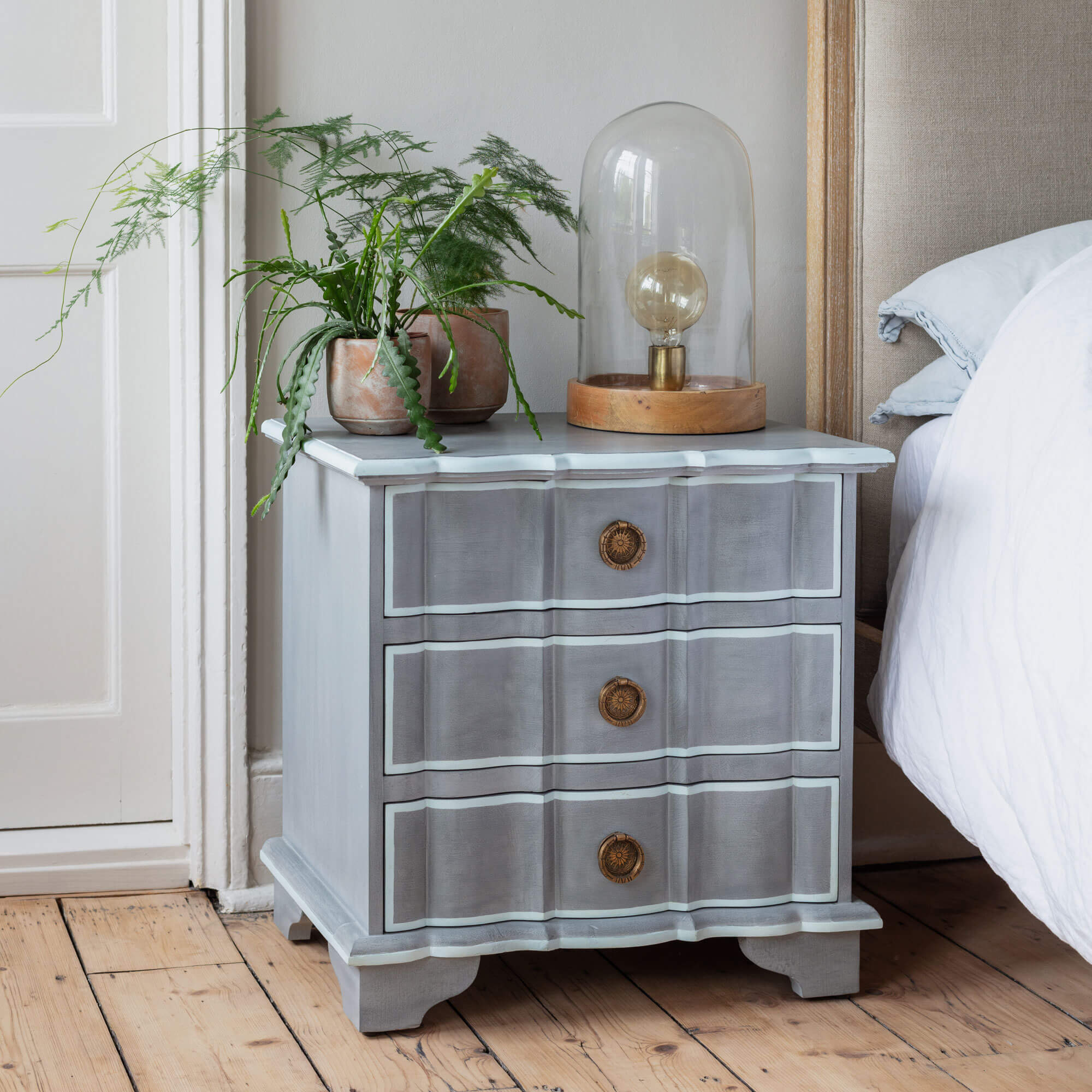 Photo of Graham and green ile de re bedside table