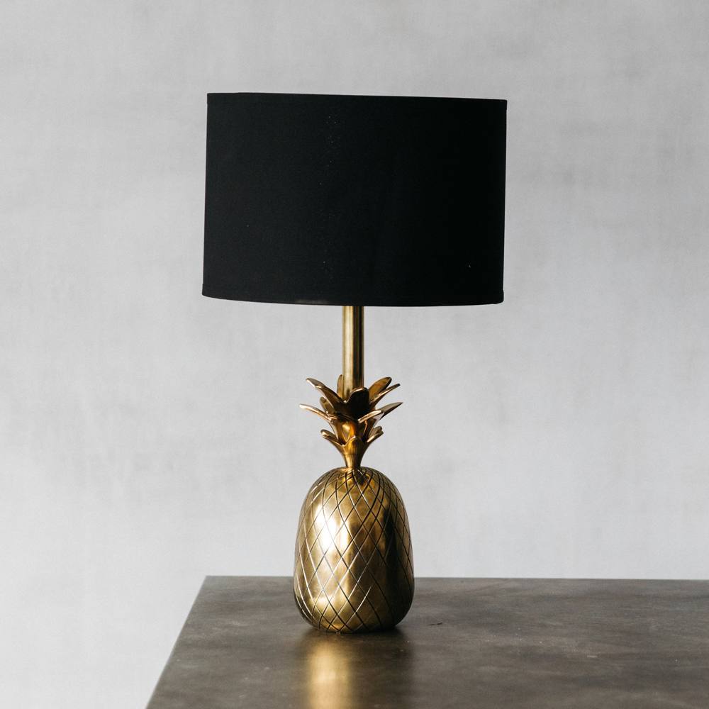 Photo of Graham and green small pineapple bedside lamp