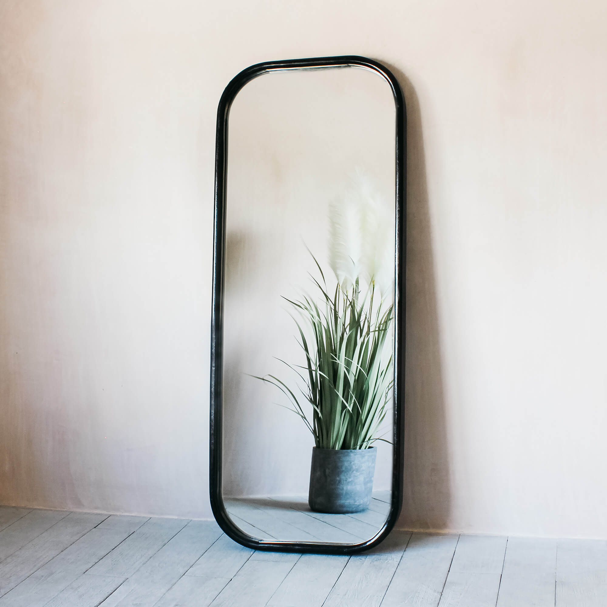 Read more about Graham and green walter large dark wood mirror