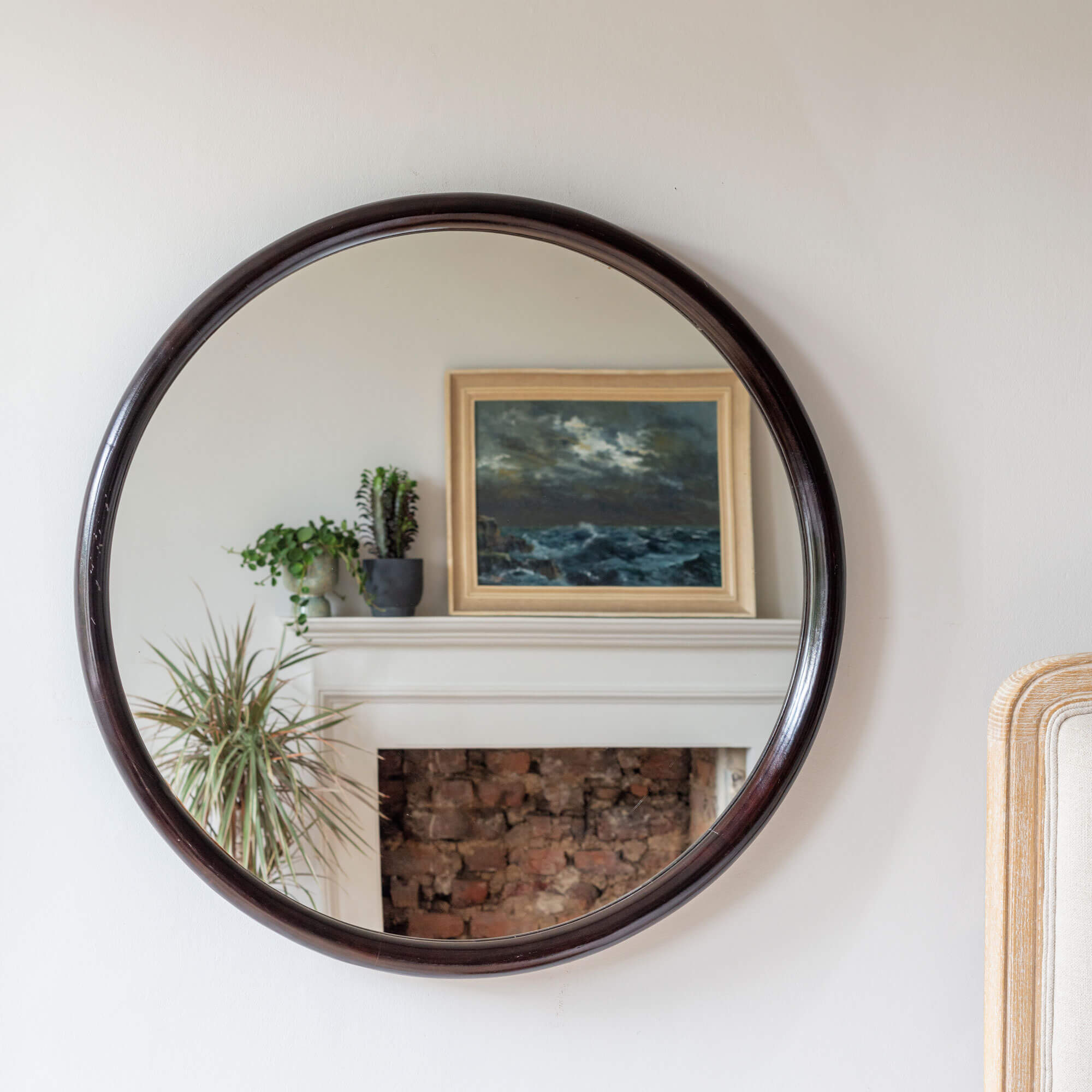 Photo of Graham and green walter small round wall mirror