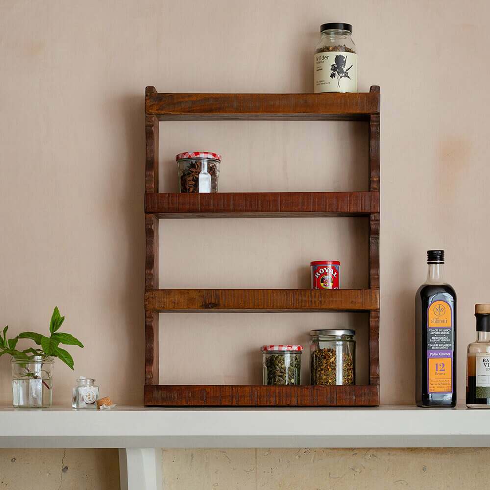 Photo of Graham and green recycled wood spice rack