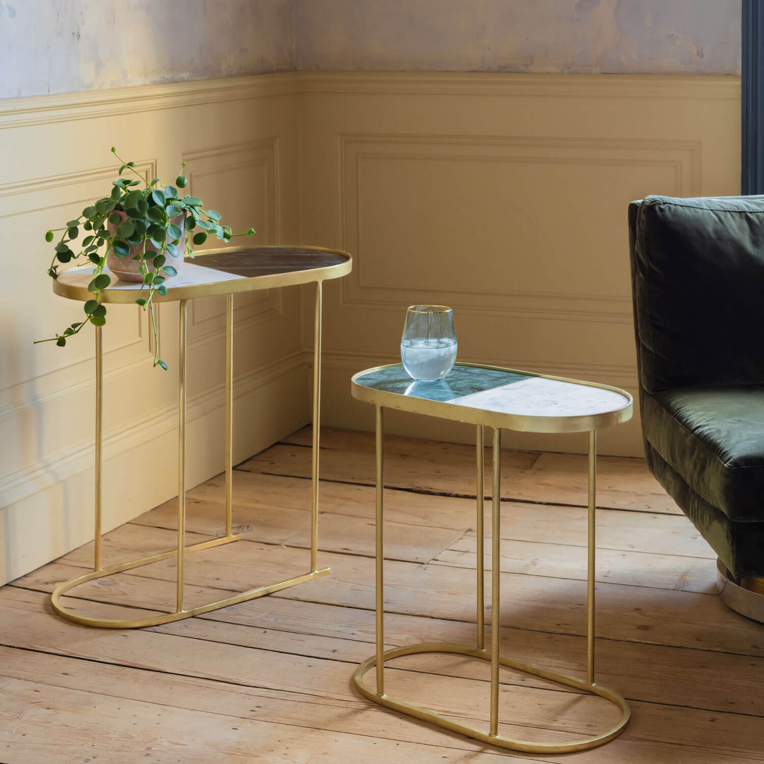 Photo of Graham and green paolo set of two side tables