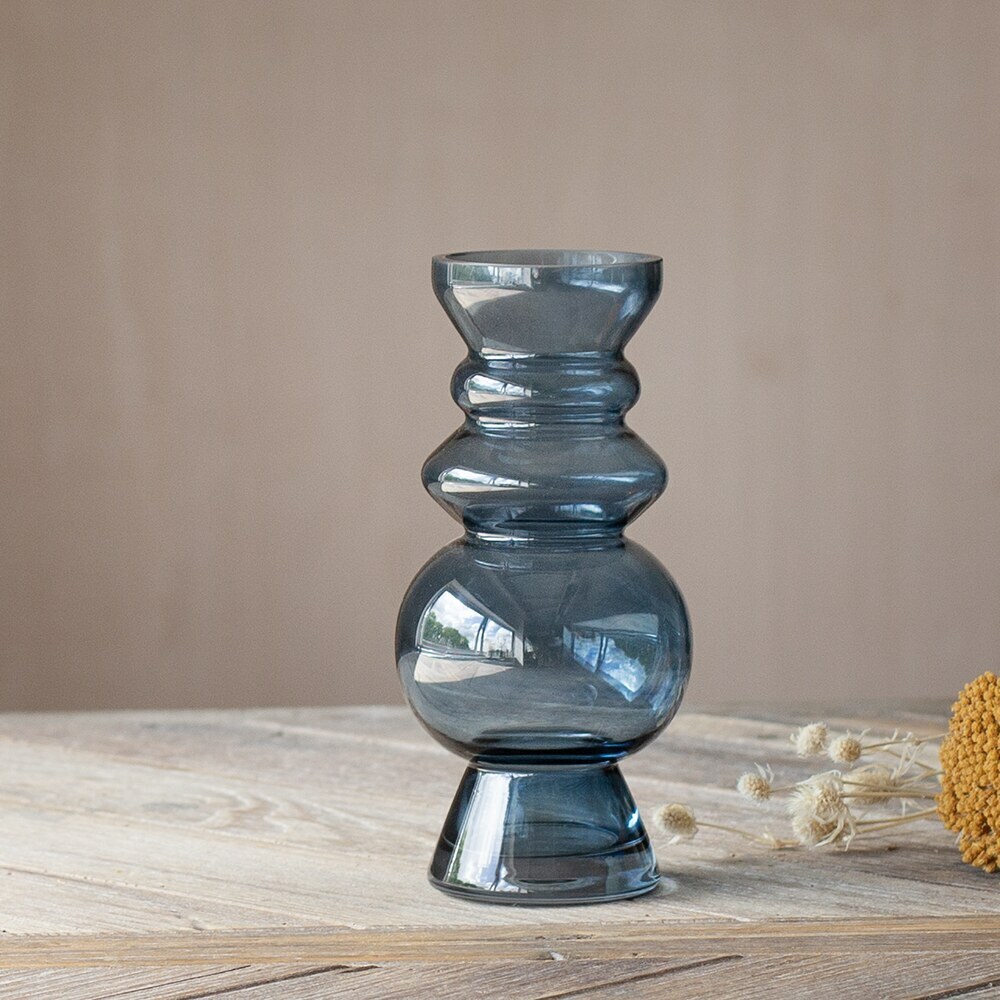 Photo of Graham and green blue sphere glass vase