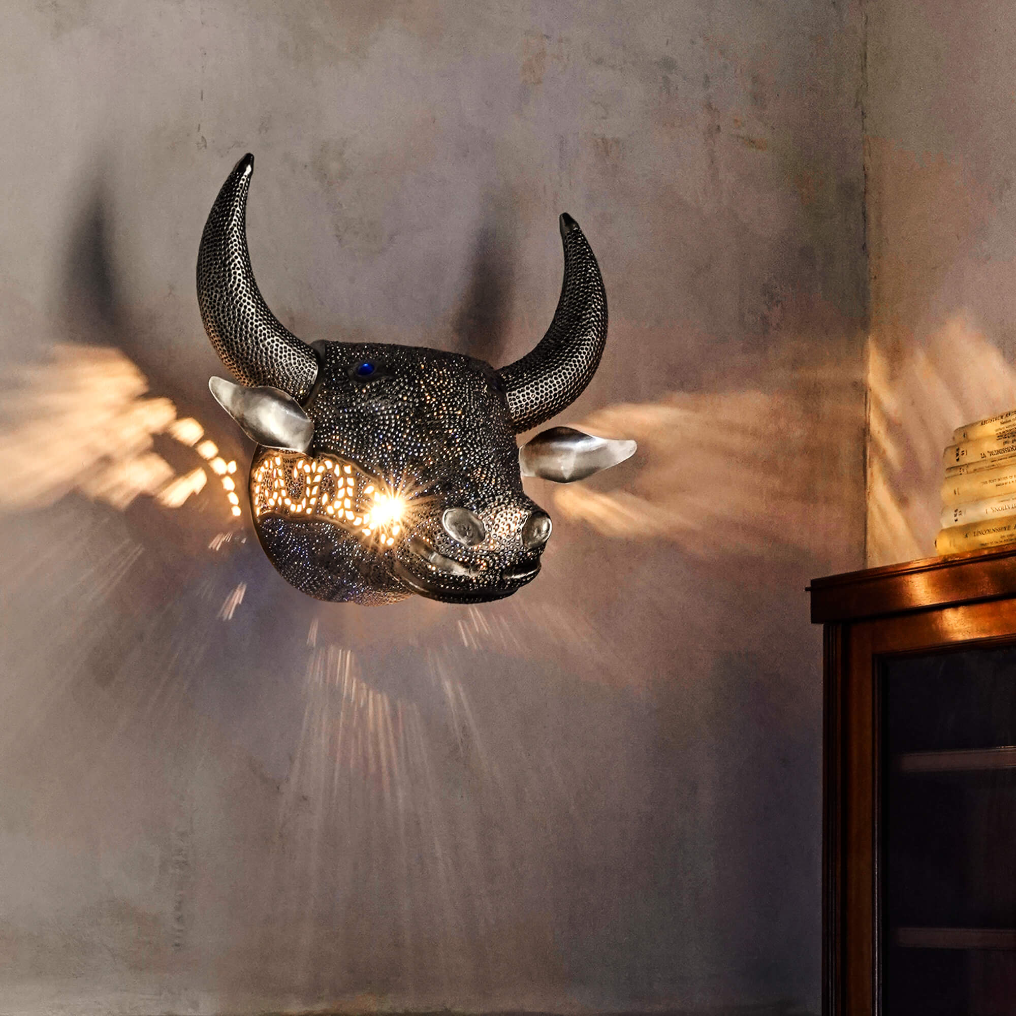 Read more about Graham and green bessie bull wall light