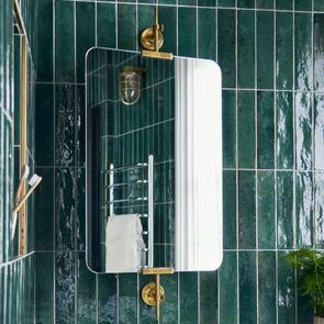 Browse our range of unique bathroom mirrors in a variety of shapes and styles. 