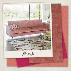 Discover our range of pink sofas, from salmon pink to sorbet. There is a perfect sofa for any pink lover.